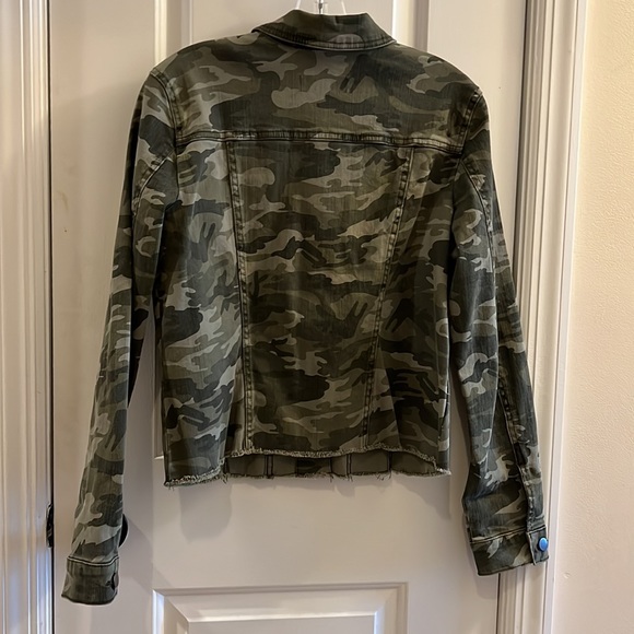 Kloth Camo Denim Jacket 
